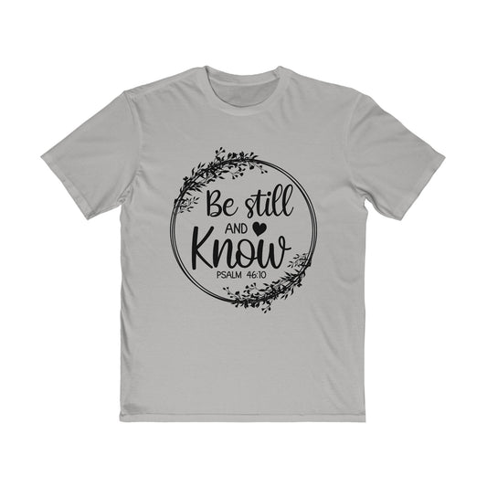 Be still and know Bible quotes, Men's Very Important Tee