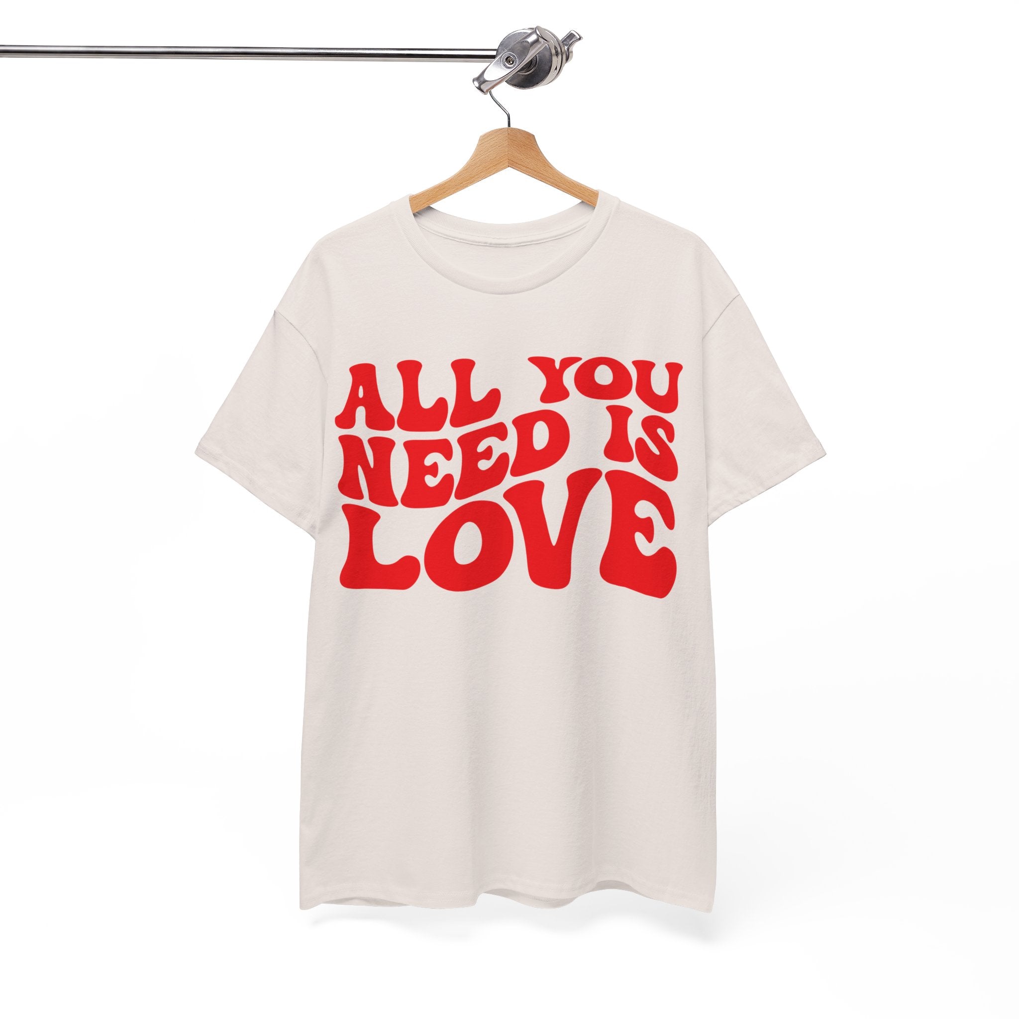 All You Need Is Love Unisex Heavy Cotton Tee