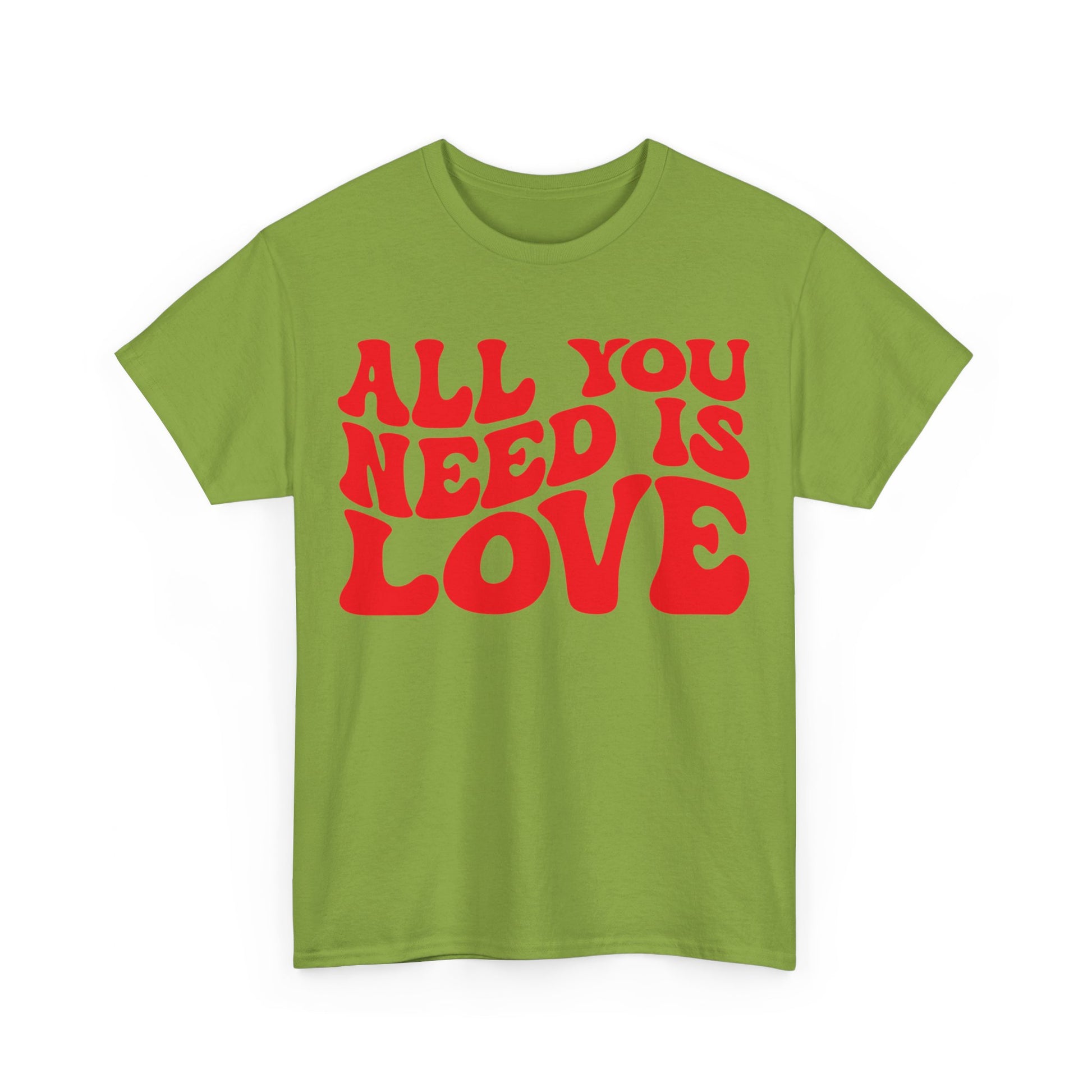 All You Need Is Love Unisex Heavy Cotton Tee