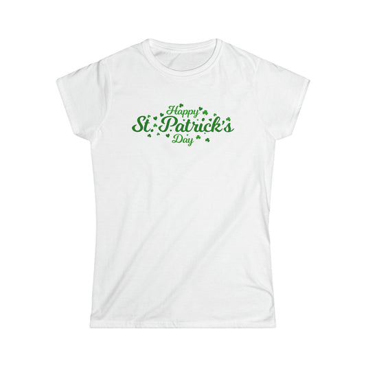 Happy ST. Patricks day, Women's Softstyle Tee