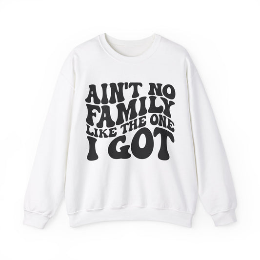 Aint No Family Like the One I Got Unisex Heavy Blend™ Crewneck Sweatshirt