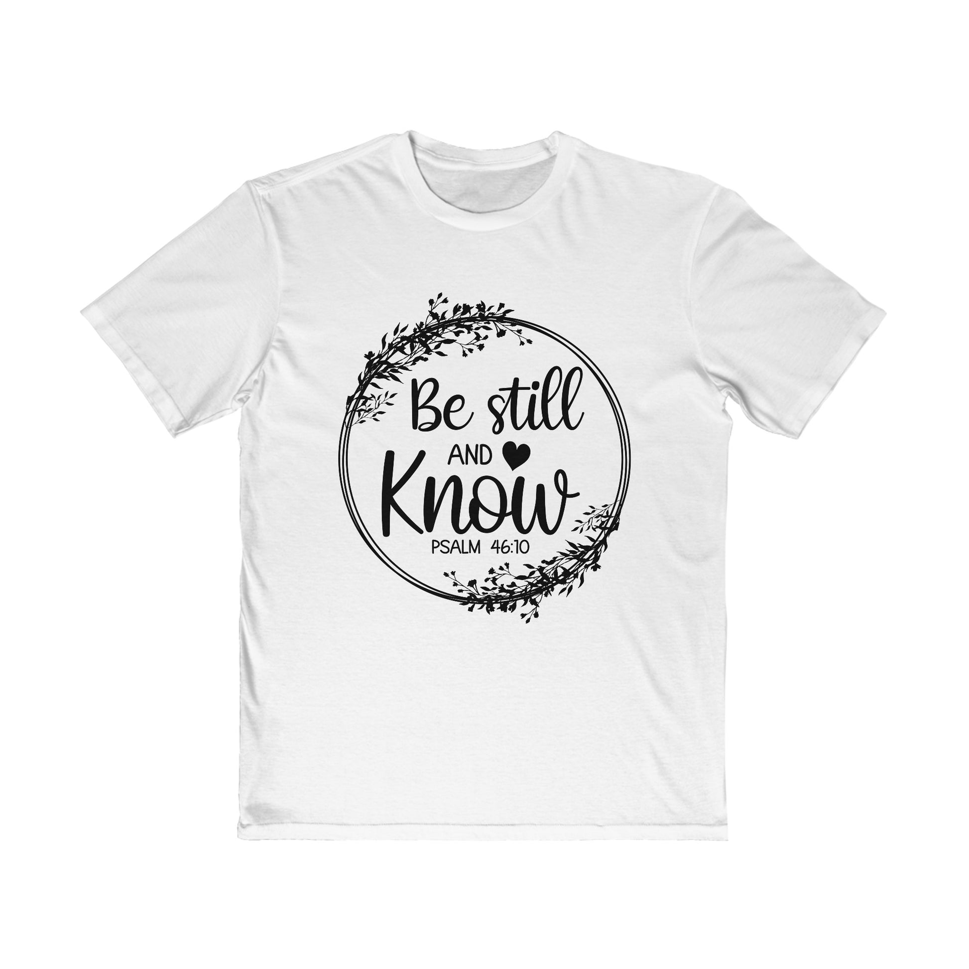 Be still and know Bible quotes, Men's Very Important Tee