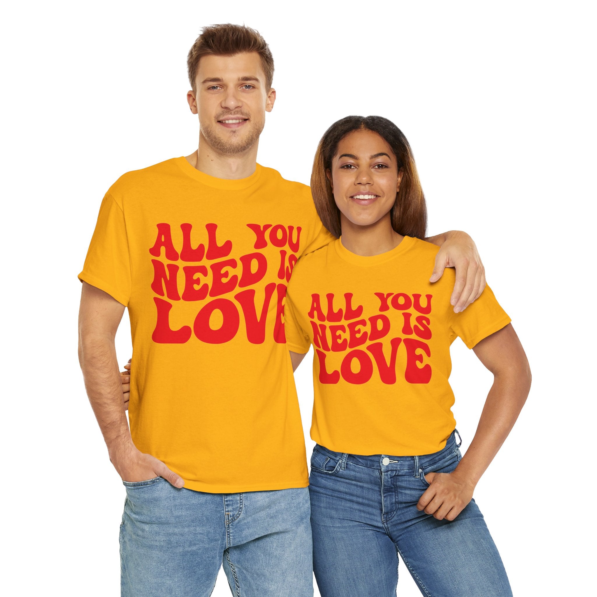 All You Need Is Love Unisex Heavy Cotton Tee