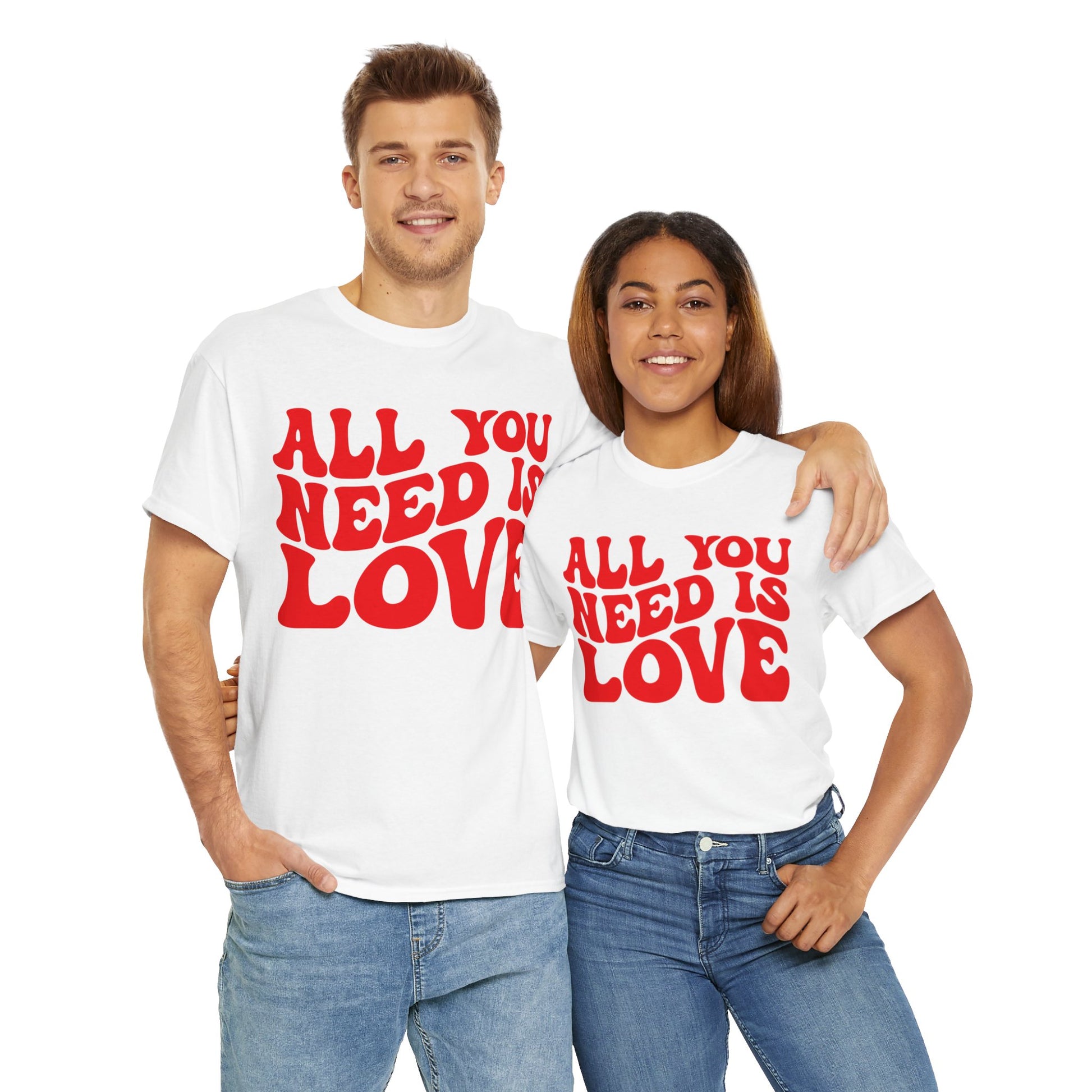 All You Need Is Love Unisex Heavy Cotton Tee