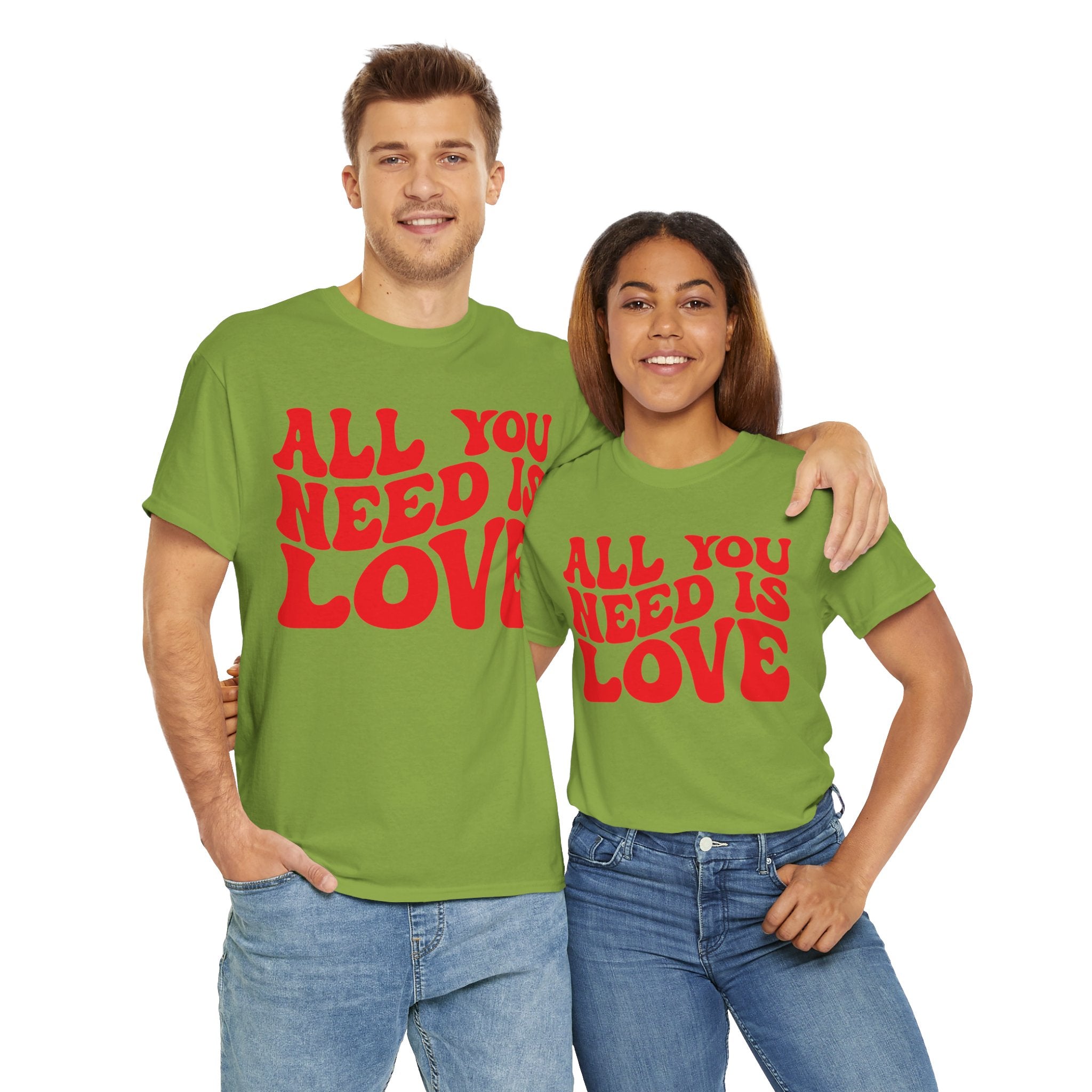 All You Need Is Love Unisex Heavy Cotton Tee