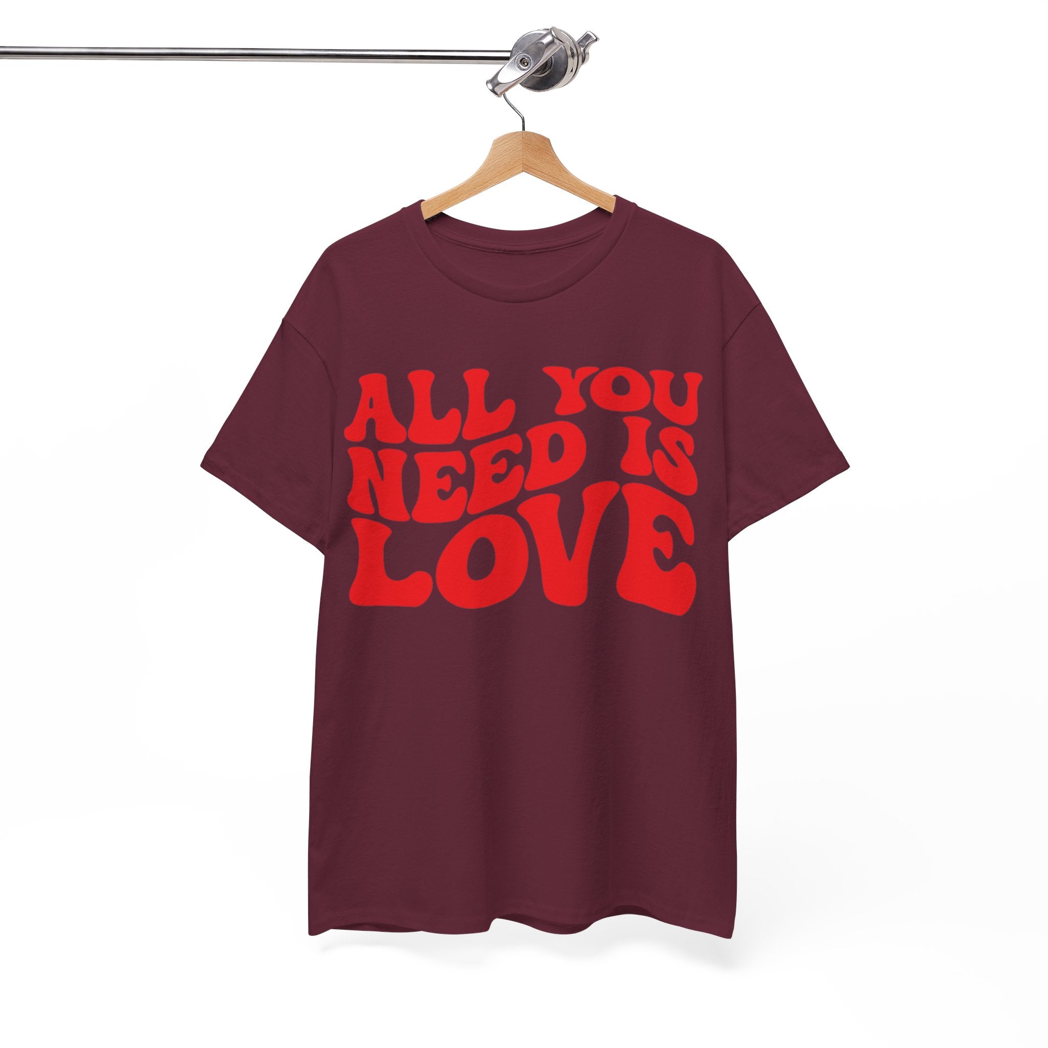 All You Need Is Love Unisex Heavy Cotton Tee