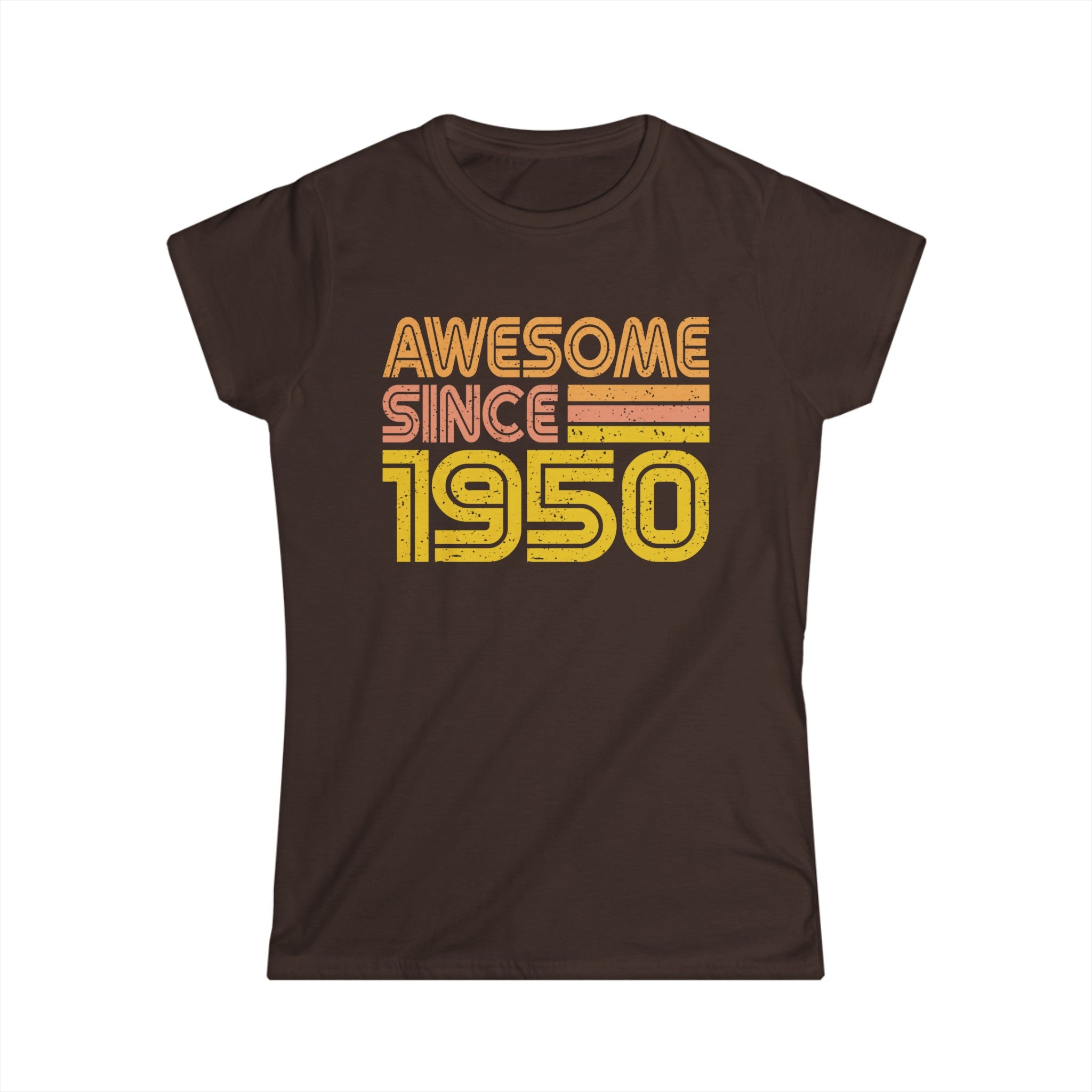 Awesome since 1950 Women's Softstyle Tee