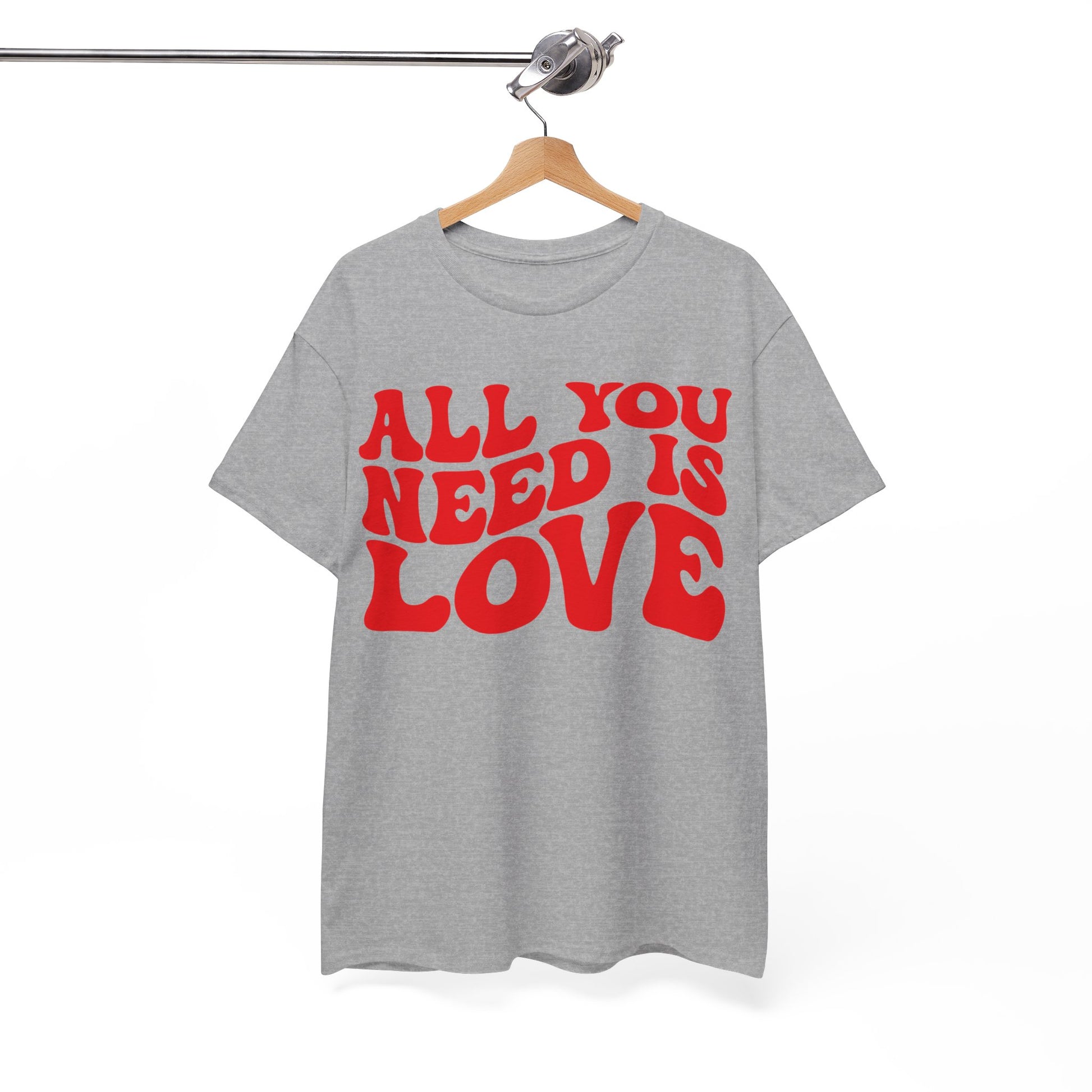 All You Need Is Love Unisex Heavy Cotton Tee