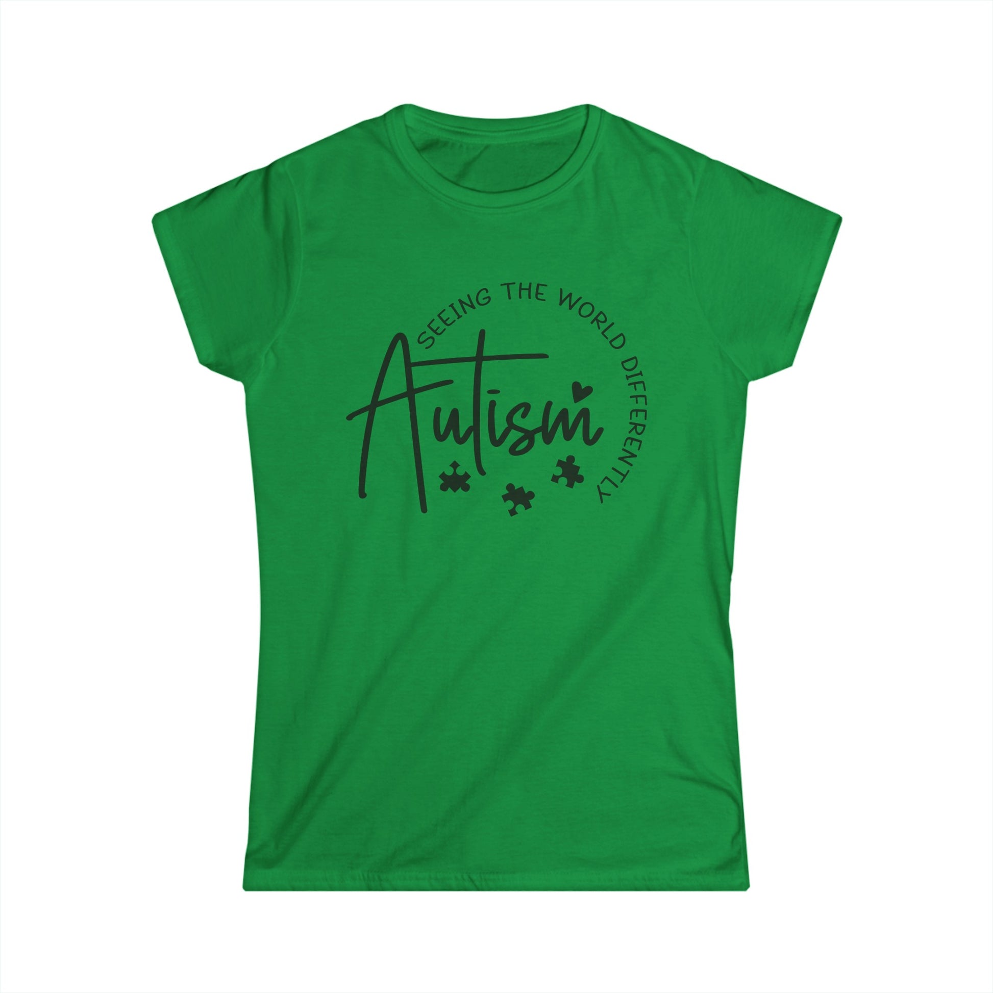 Autism support t-shirt, Women's Softstyle Tee