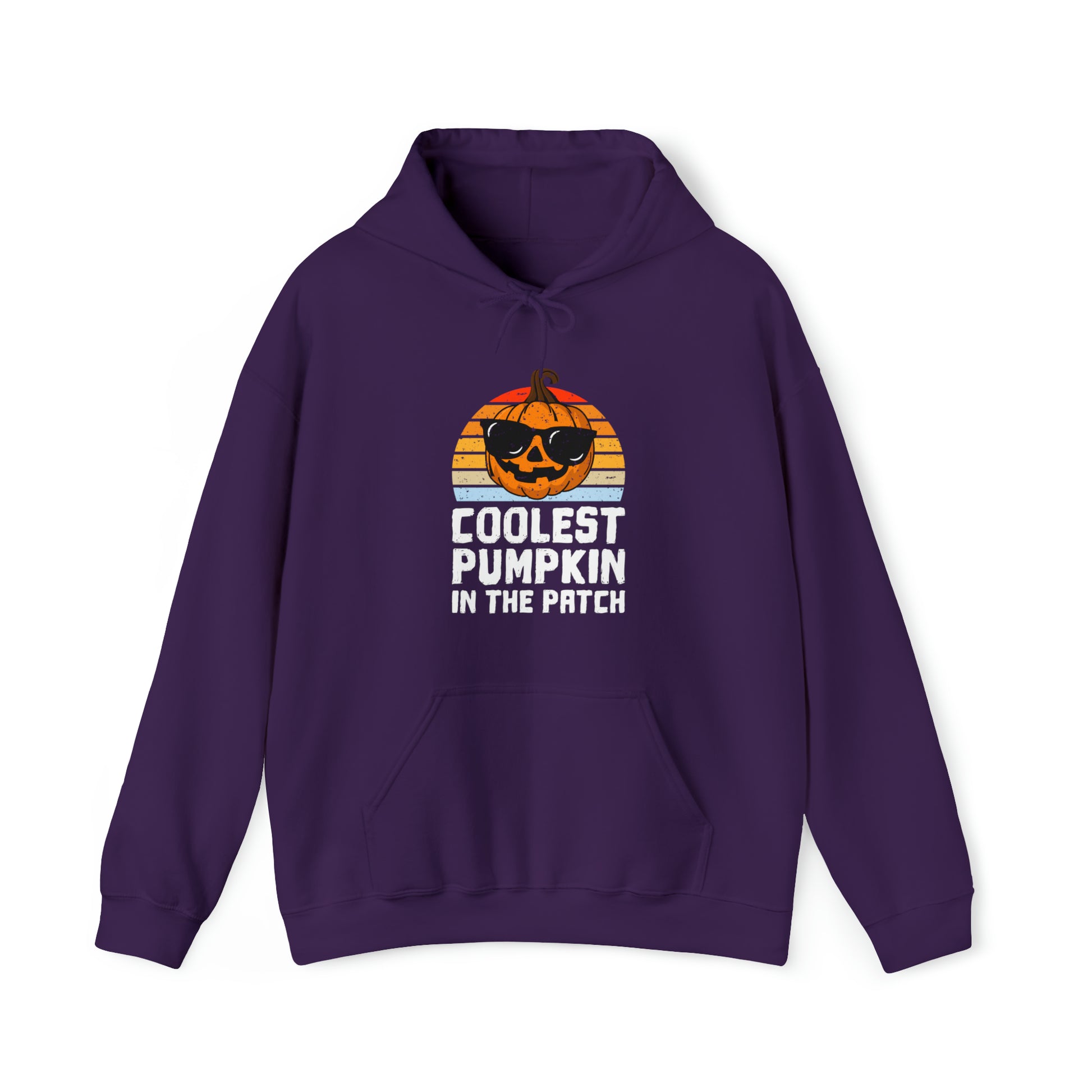 Coolest Pumpkin in the patch Halloween Unisex Heavy Blend™ Hooded Sweatshirt - Actious