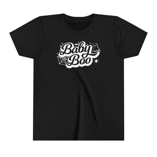 Baby Boo Halloween Youth Short Sleeve Tee - Actious