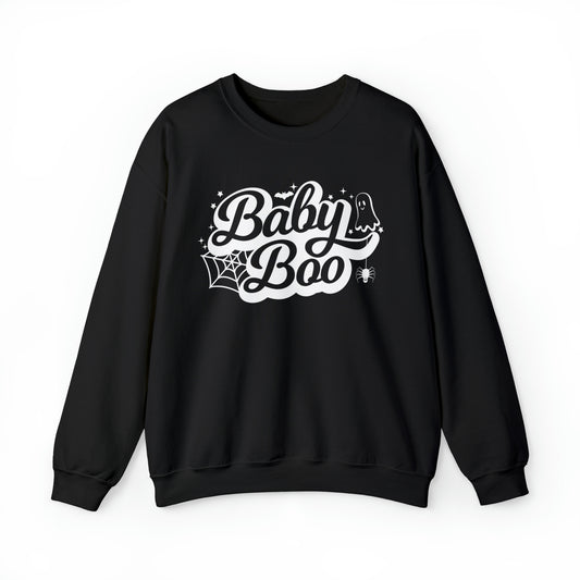 Baby Boo Halloween Unisex Heavy Blend™ Crewneck Sweatshirt - Actious