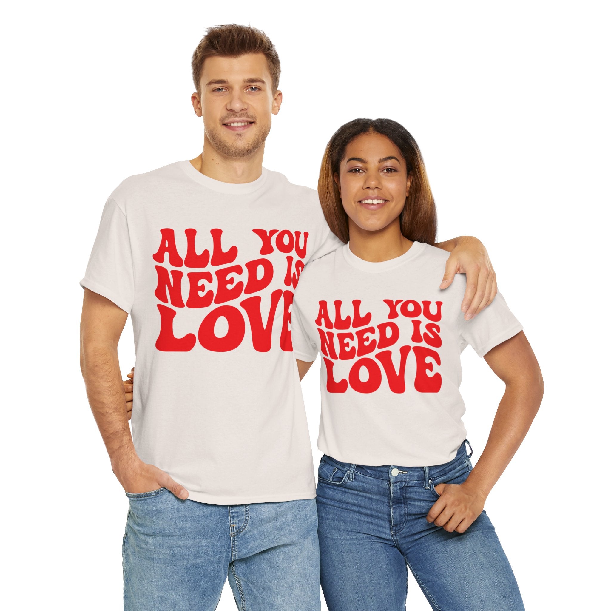 All You Need Is Love Unisex Heavy Cotton Tee