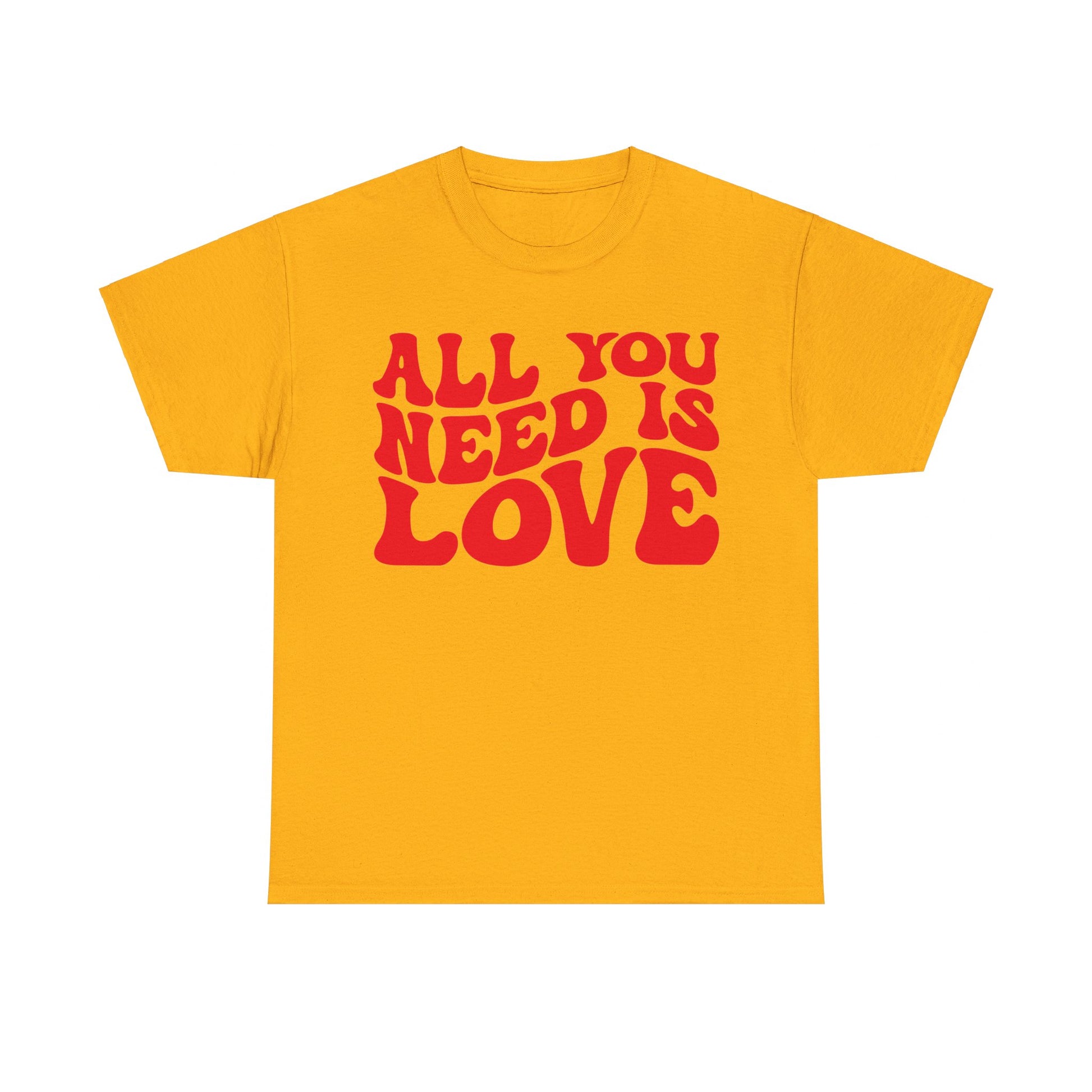 All You Need Is Love Unisex Heavy Cotton Tee