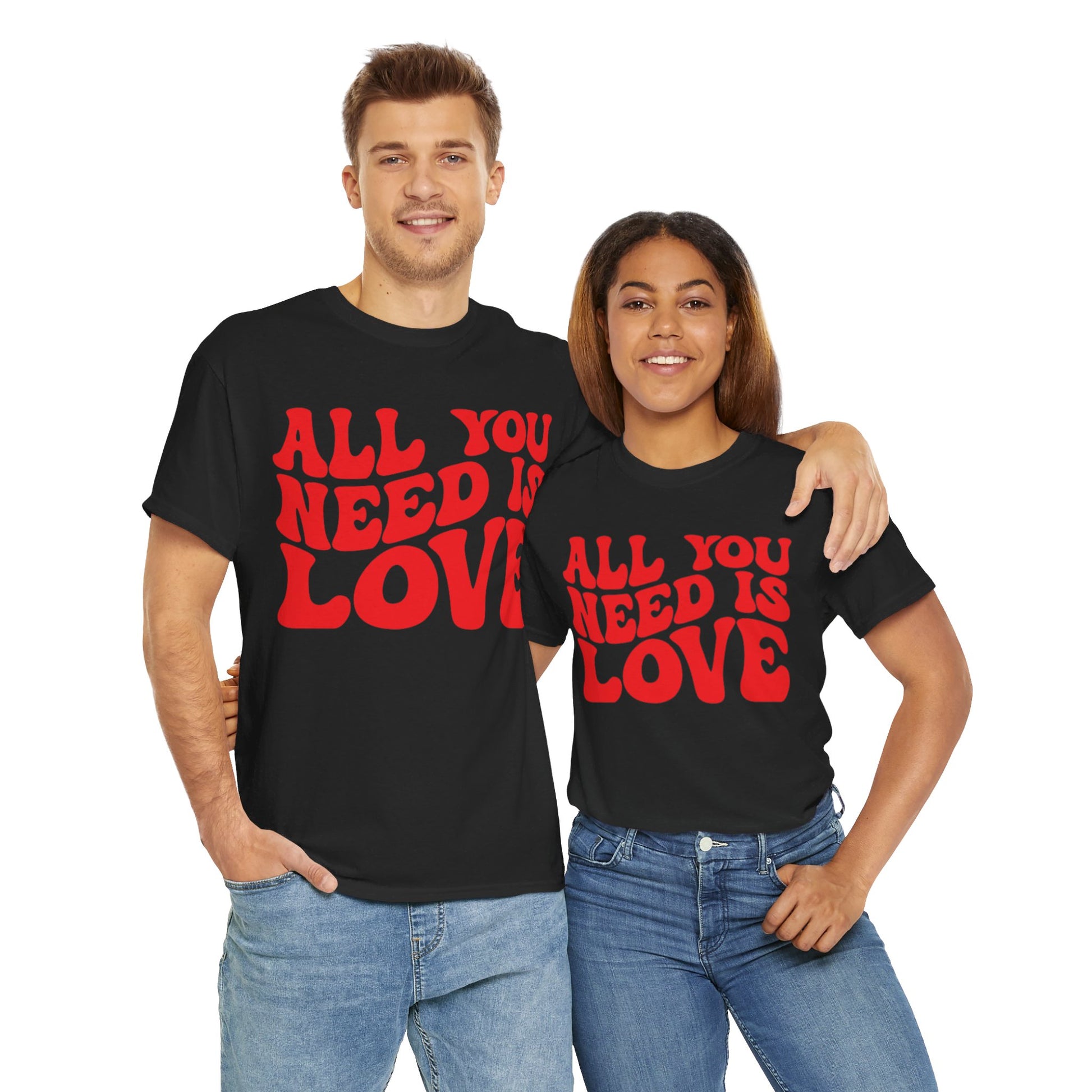 All You Need Is Love Unisex Heavy Cotton Tee