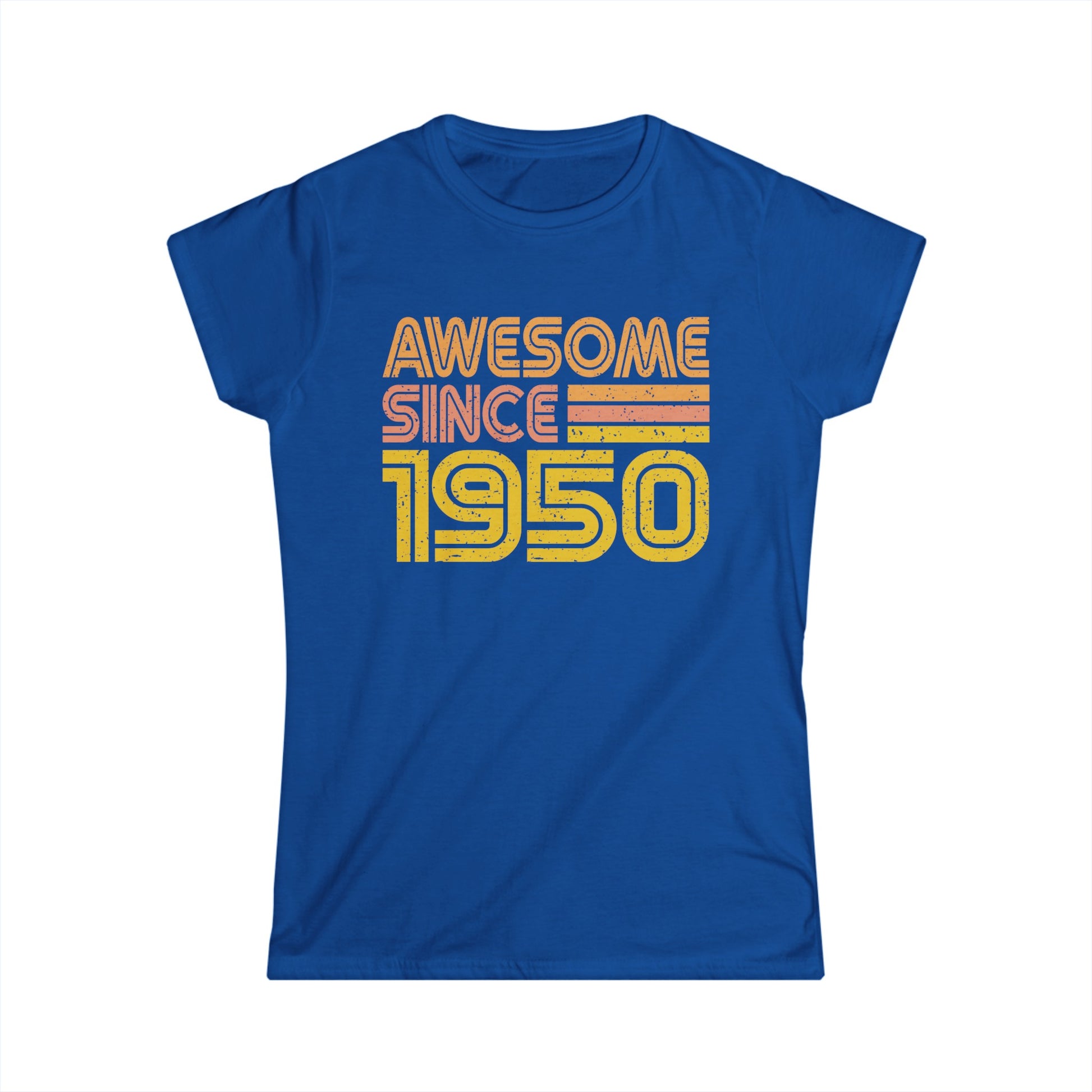 Awesome since 1950 Women's Softstyle Tee