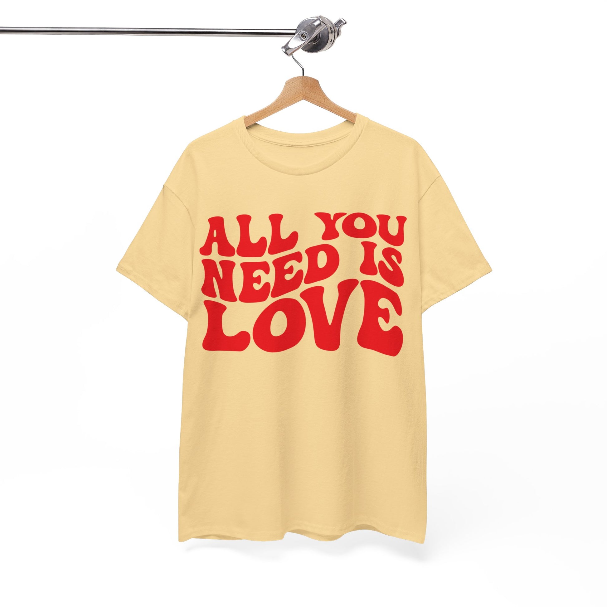 All You Need Is Love Unisex Heavy Cotton Tee