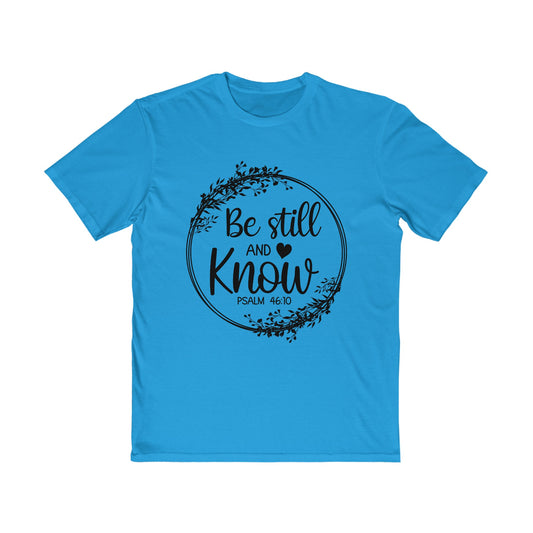 Be still and know Bible quotes, Men's Very Important Tee