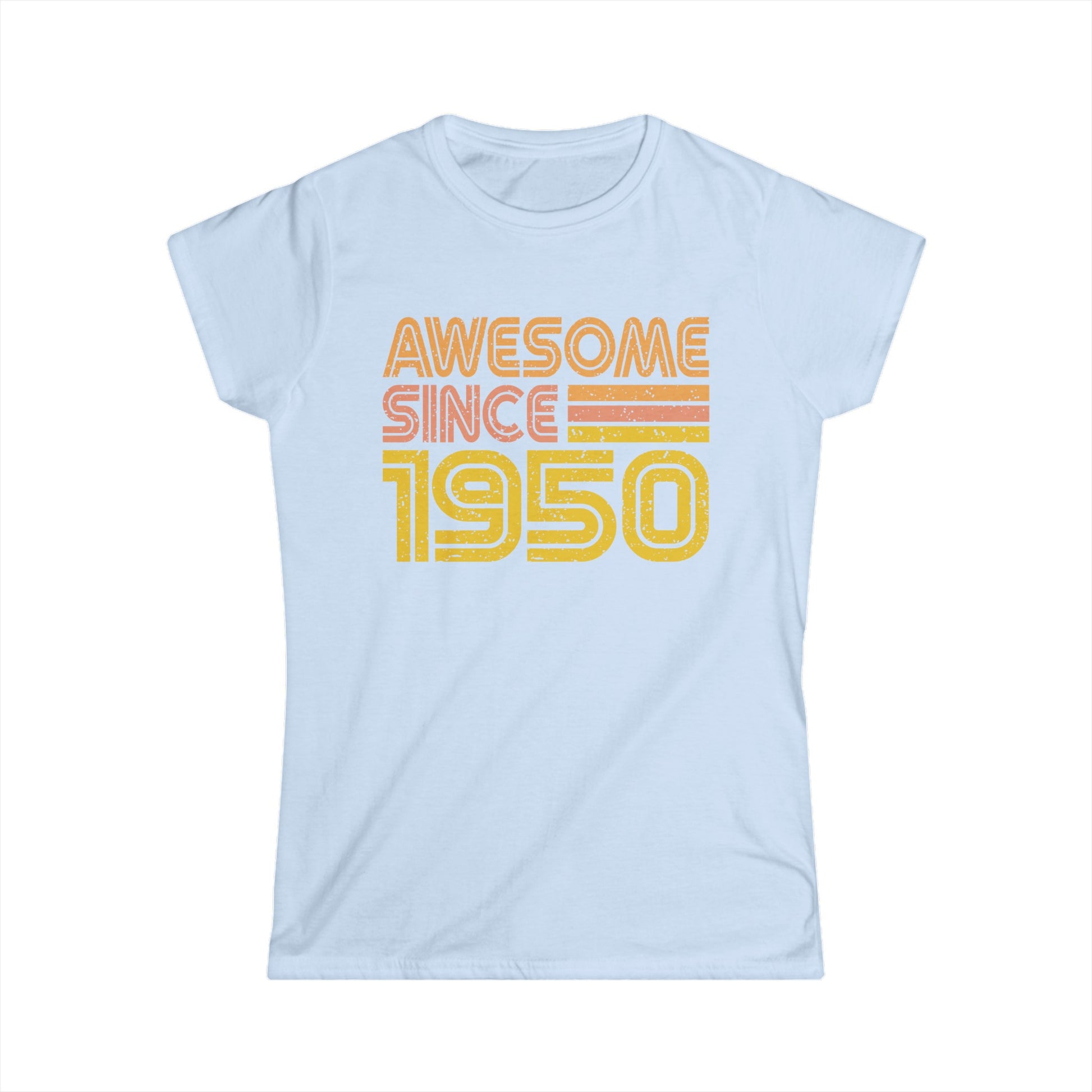 Awesome since 1950 Women's Softstyle Tee