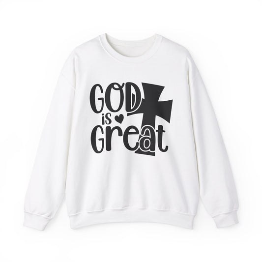 God is great Unisex Heavy Blend™ Crewneck Sweatshirt