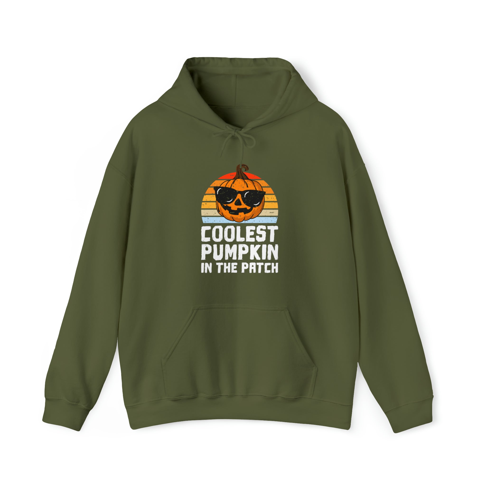 Coolest Pumpkin in the patch Halloween Unisex Heavy Blend™ Hooded Sweatshirt - Actious