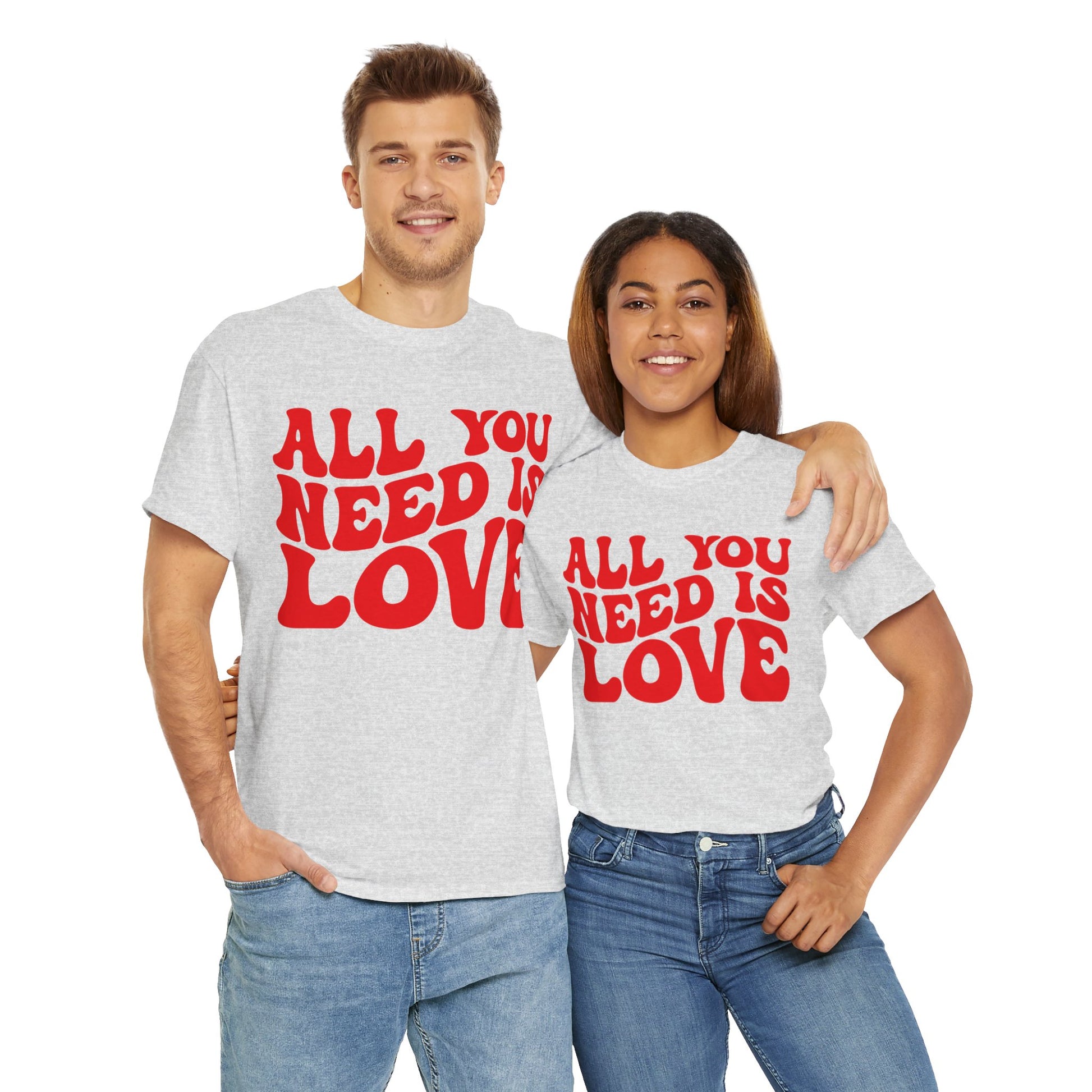 All You Need Is Love Unisex Heavy Cotton Tee