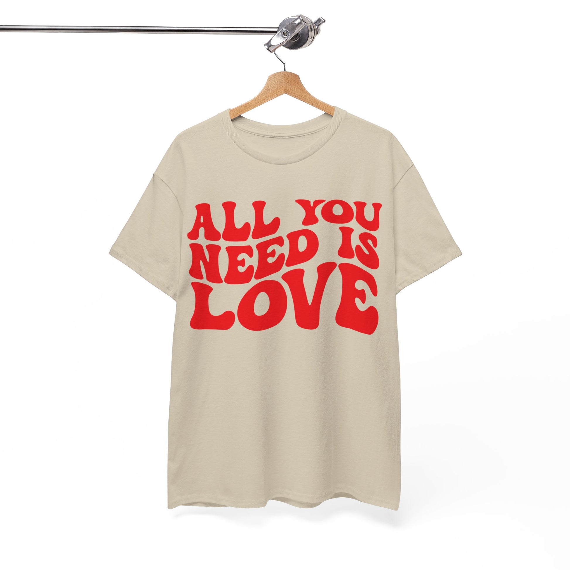 All You Need Is Love Unisex Heavy Cotton Tee