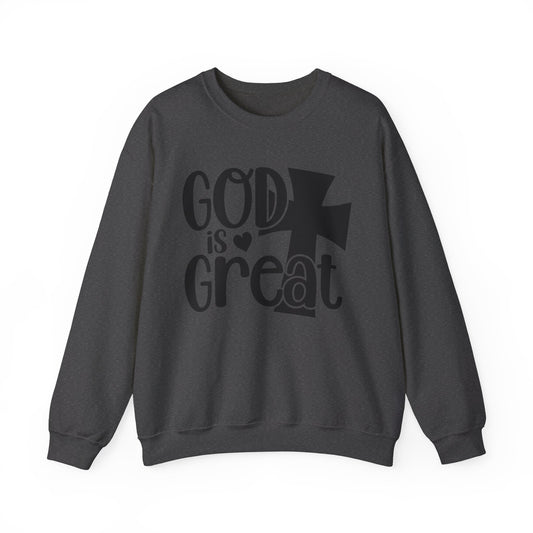 God is great Unisex Heavy Blend™ Crewneck Sweatshirt