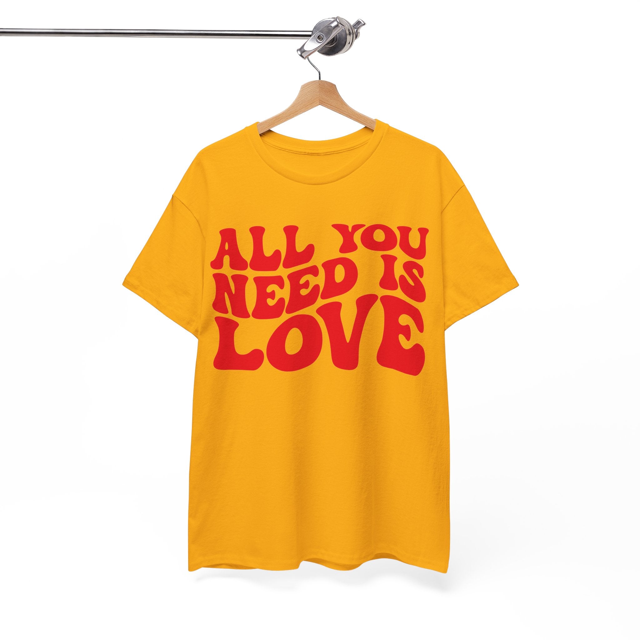 All You Need Is Love Unisex Heavy Cotton Tee