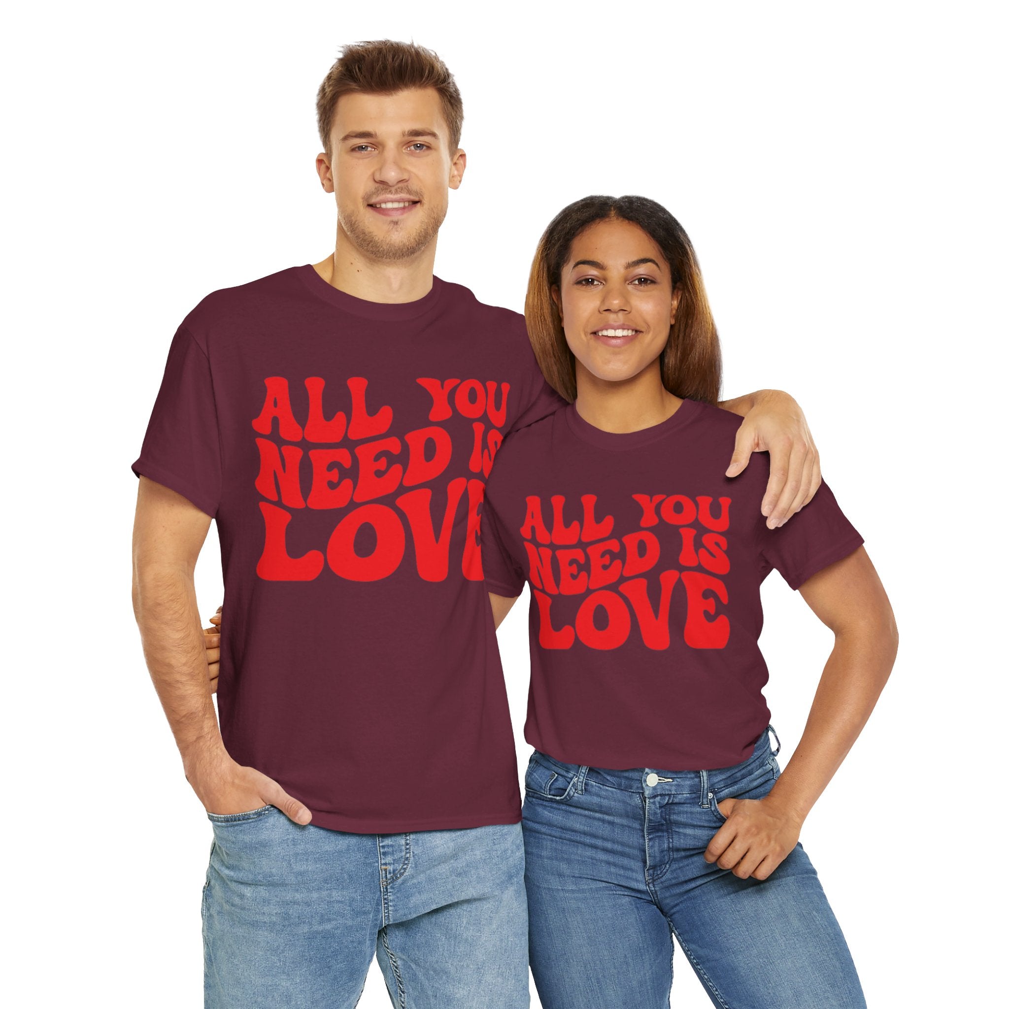 All You Need Is Love Unisex Heavy Cotton Tee