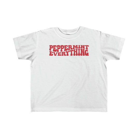 Peppermint Everything Toddler's Fine Jersey Tee - Actious