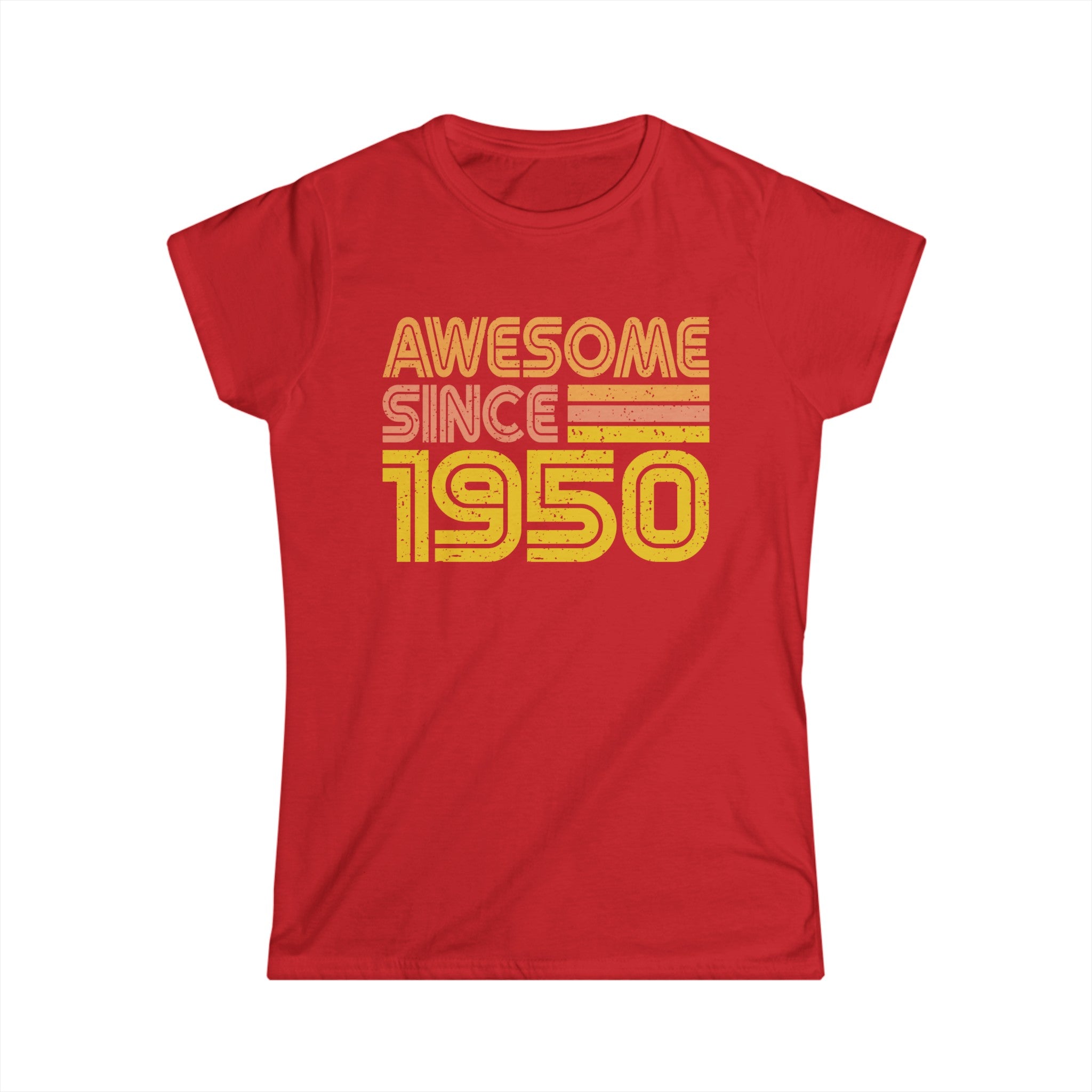 Awesome since 1950 Women's Softstyle Tee