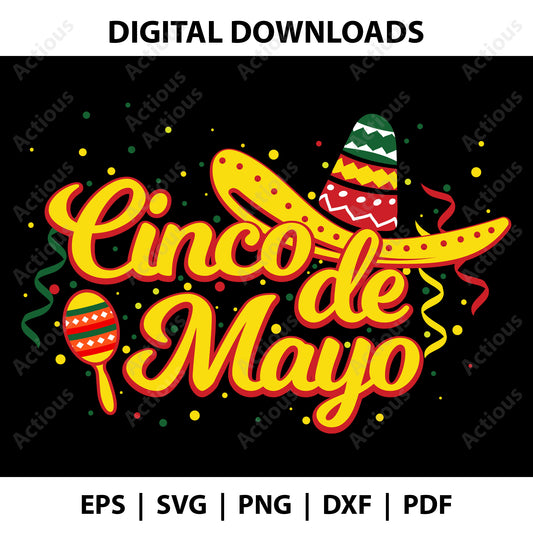 Cinco de mayo Svg, Cinco de mayo parade, Digital file for Cut file, Cricut & Silhouette