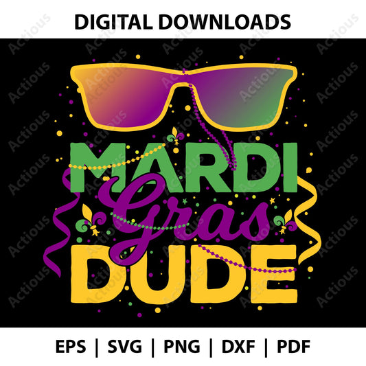 Mardi gras dude Svg, Mardi gras Svg