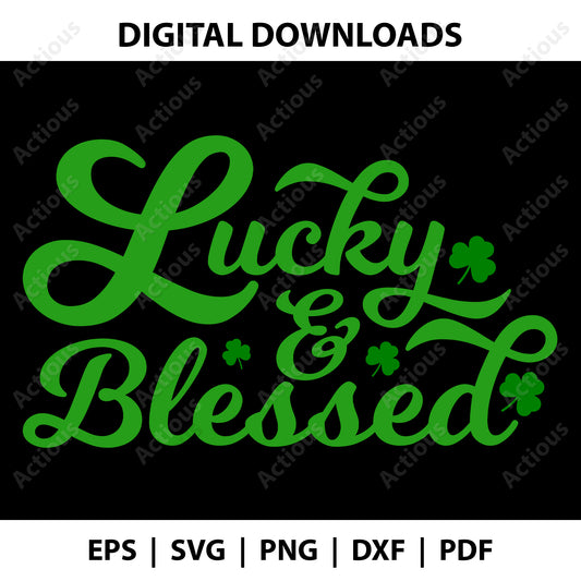 ST. Patrick Lucky retro Svg, ST. Patrick's day Svg