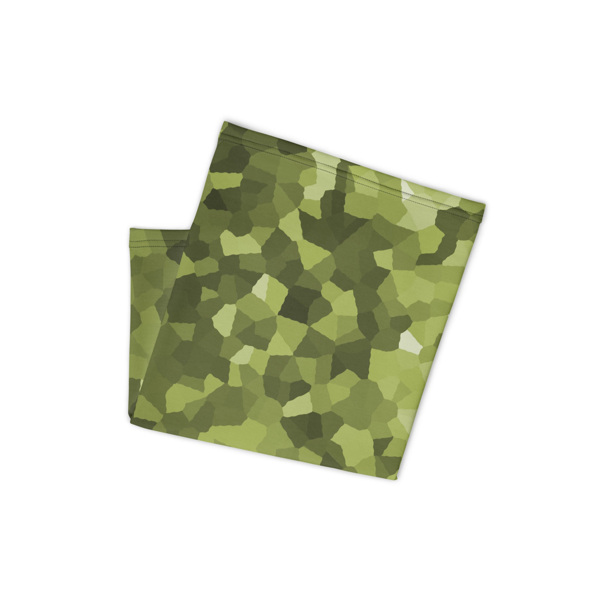 Green Camouflage Men's Rash Guard Neck Gaiter - Actious