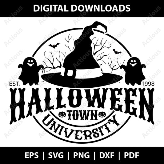 Halloween Town University Svg, Halloween  svg