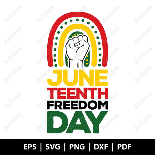 Juneteenth freedom day Svg, Black History Month Svg, Digital file for Cut file, Cricut & Silhouette