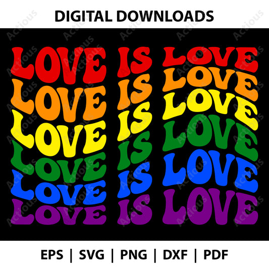 Love is Love tshirt design, LGBQT Svg, Pride Month Svg