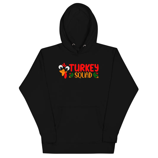 Turkey Squad Thanksgiving Unisex Hoodie - Actious