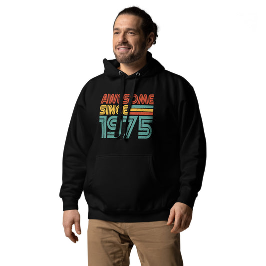 Awesome since 1975 Unisex Hoodie