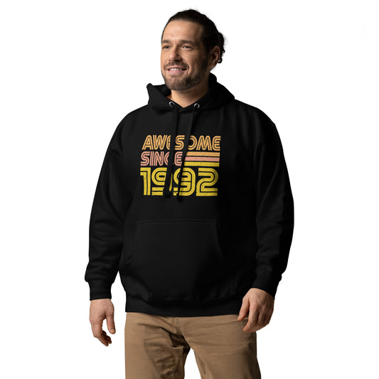 Awesome since 1992 Unisex Hoodie