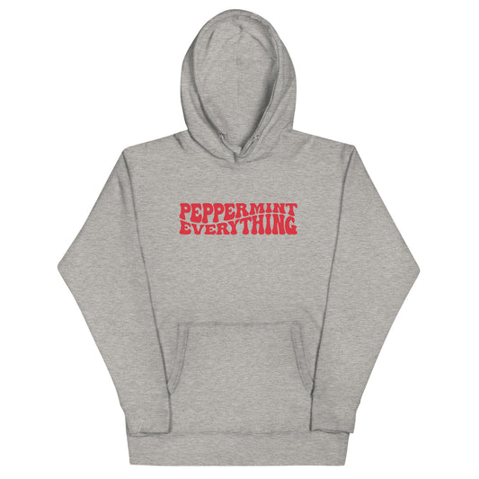 Peppermint Everything Christmas Unisex Hoodie - Actious