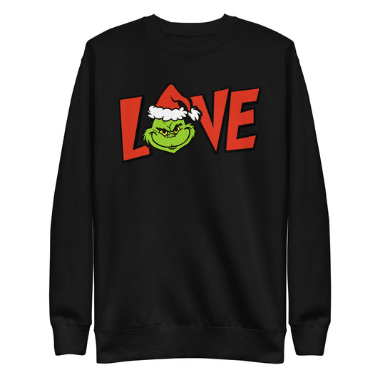 Love Grinches, Christmas Unisex Premium Sweatshirt