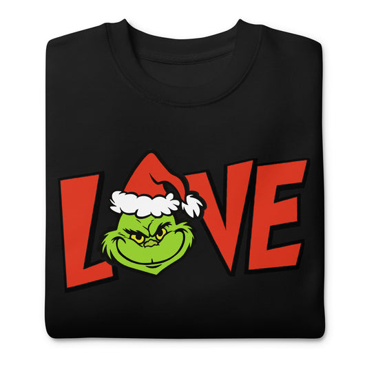 Love Grinches, Christmas Unisex Premium Sweatshirt