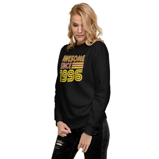 Awesome since 1996 Unisex Premium Sweatshirt