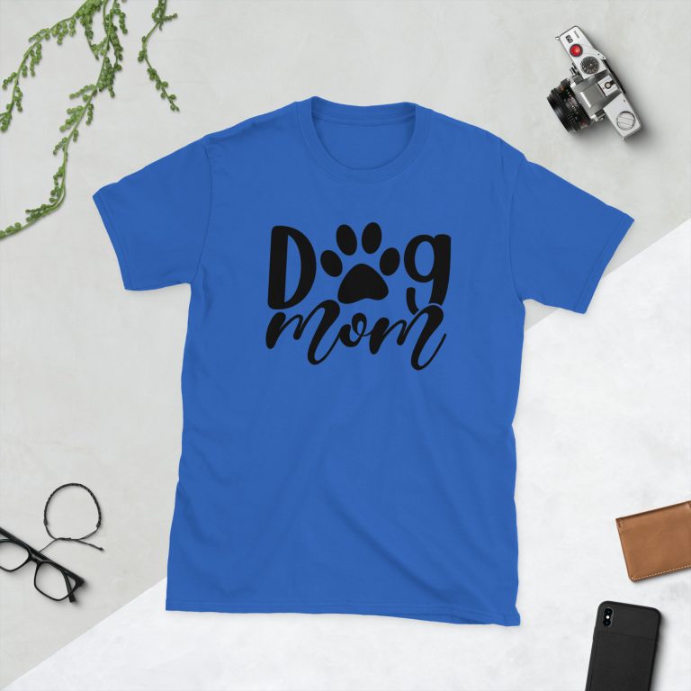 Dog Mom, Dog lover, Short-Sleeve Women's T-Shirt