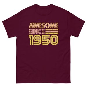 Awesome since 1950, Birth year Men's classic tee