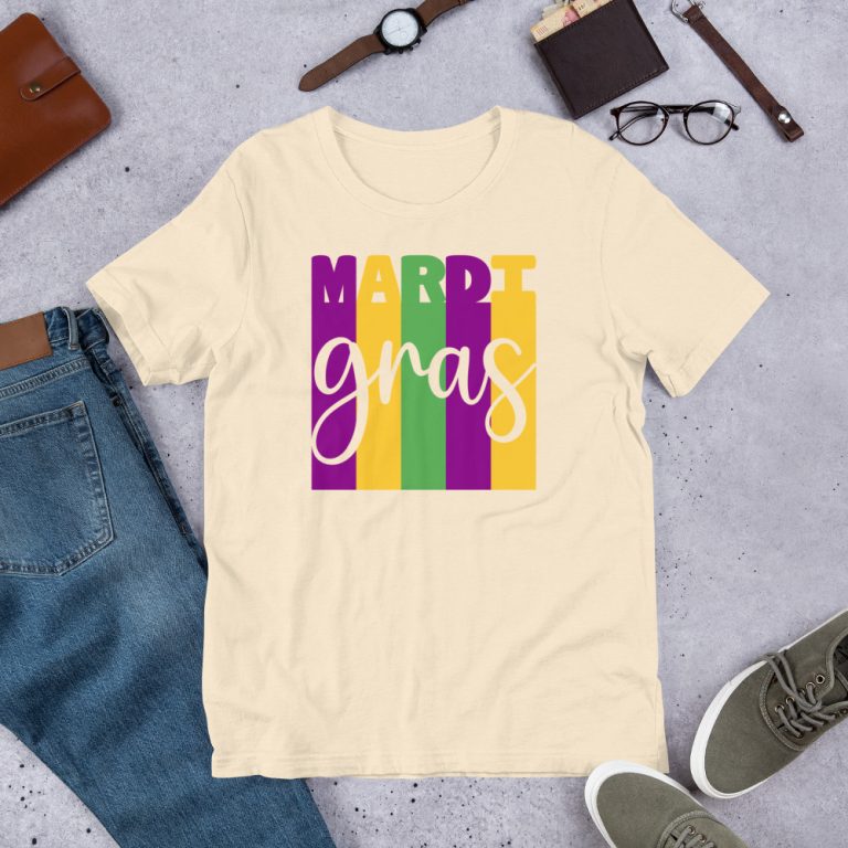 Mardi Gras, Carnival party, Unisex t-shirt