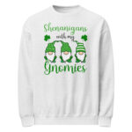 Shenanigans with my gnomies,St. Patrick's Day Crew neck sweatshirt,st patrick's day parade,st patricks day activities,st patricks day clover,leprechaun t-shirt,st patricks day party shirt,Shamrock,st. patrick's day sweatshirt,st patricks day outfit,st patricks day shirts,happy st patricks day,st patricks day shirt,Chillin’ with my gnomies,Shamrockin’ with my gnomies,Let the Shenanigans Begin,Lucky and blessed,Love Heart clover,Not Lucky just blessed